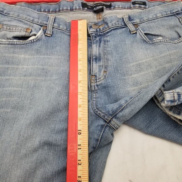 Calvin Klein Women's Regular Fit Light Wash Bootcut Jeans Mid Rise Blue Size 16 - Picture 3 of 9